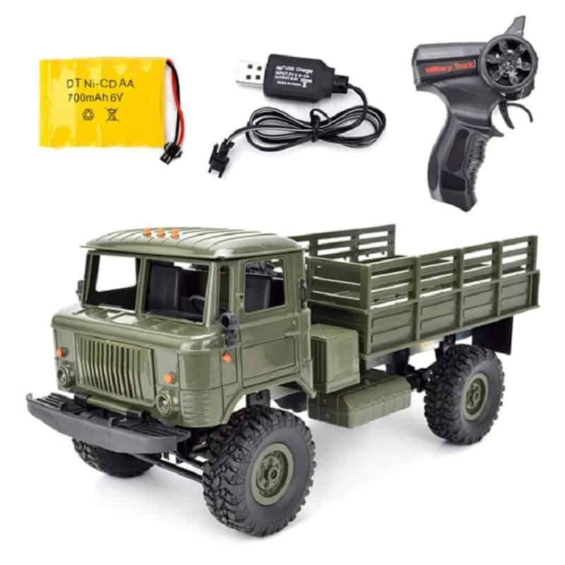 Radiostyrd Lastbil 1/16 Militär