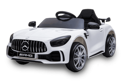 Elbil Barn Vit Mercedes Amg Gtr