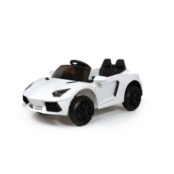 Elbil Barn Vit Lamborghini Aventador
