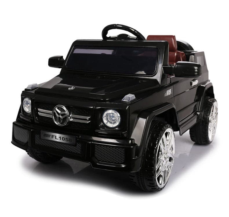 Elbil Barn Svart 4X4