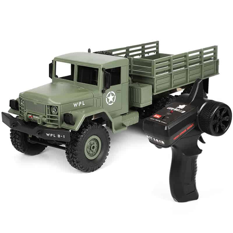 Fjärrstyrd Lastbil Militär Rc