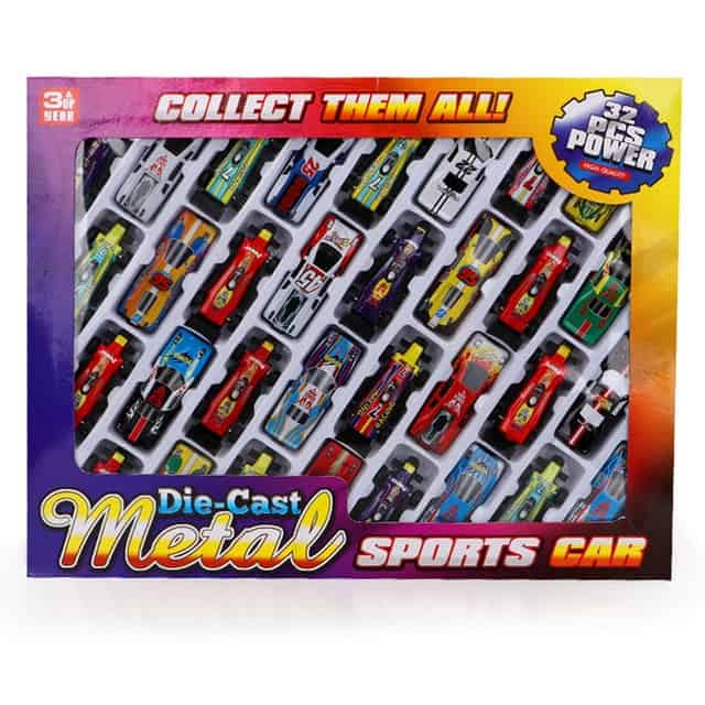Leksaksbil Pack Av Miniatyr Bilar
