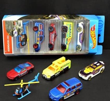 Leksaksbil Mini & Helikopter