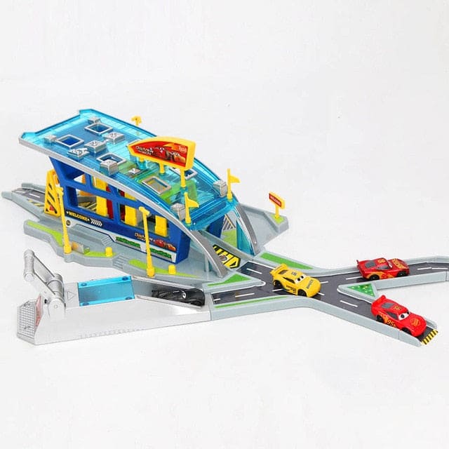 Bilgarage Leksak 4-Årig Parkering