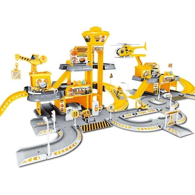 Bilgarage Leksak Giant Parkering