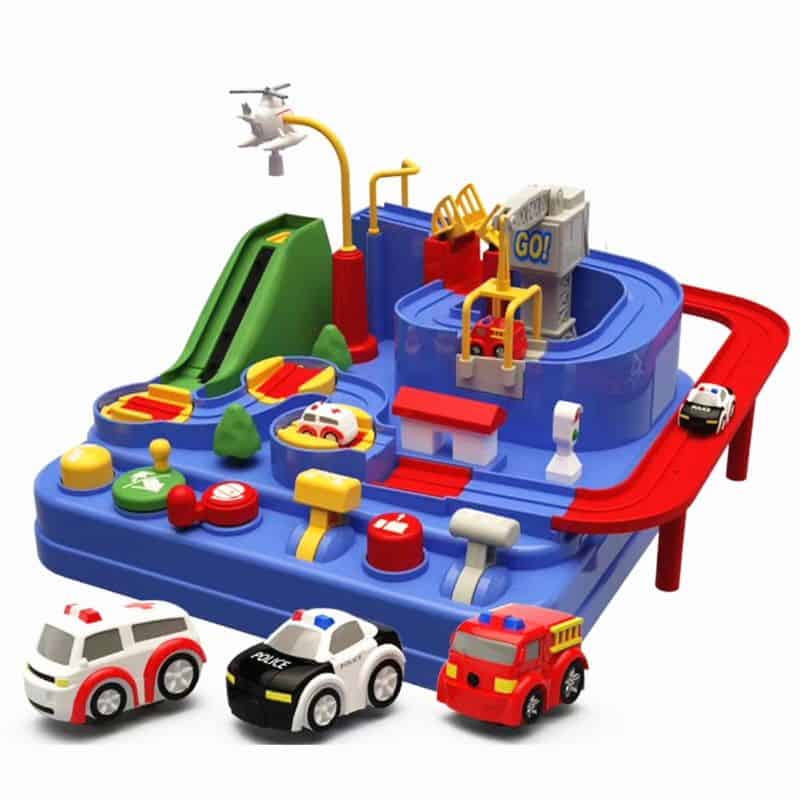 Bilgarage Leksak 3-Årig Bebis Parkering