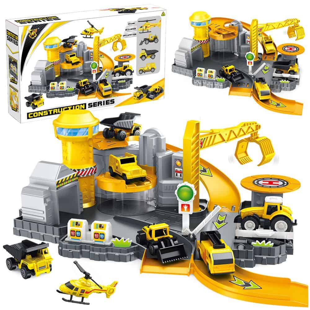 Bilgarage Leksak Plast Parkering