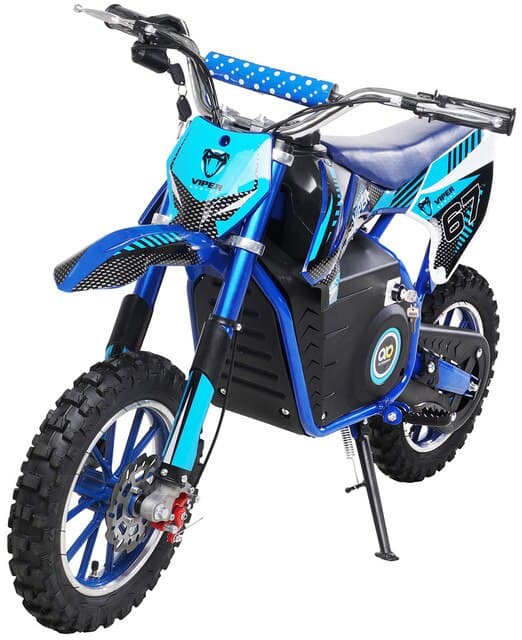 Motorcykel Barn Blå Viper 1000W