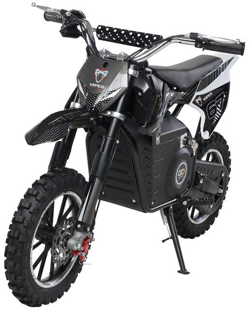 Motorcykel Barn Svart Viper 1000W