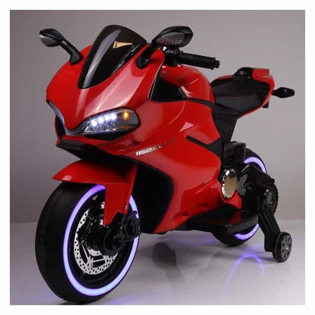 Motorcykel Barn Röd Ducati