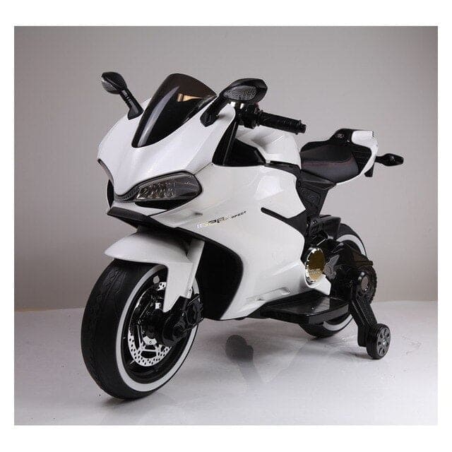 Motorcykel Barn Vit Ducati