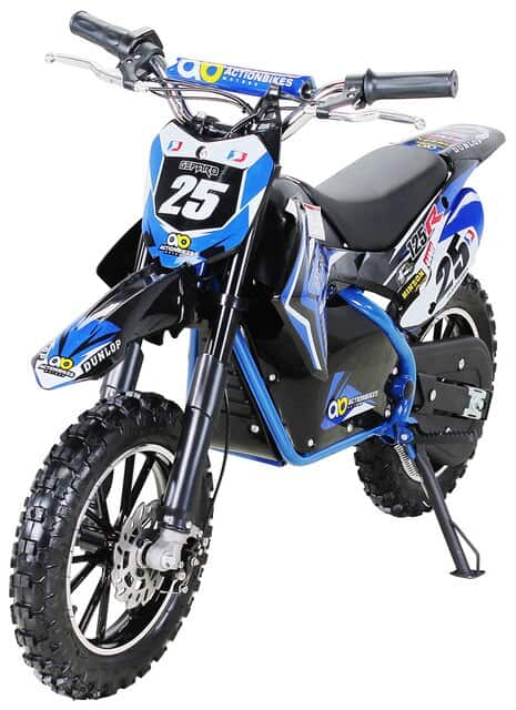 Motorcykel Barn Mini Cross Blue 500W