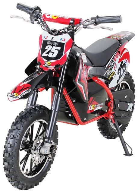 Motorcykel Barn Mini Cross Red 500W