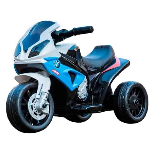 Motorcykel Barn Blå Vit Svart Bmw