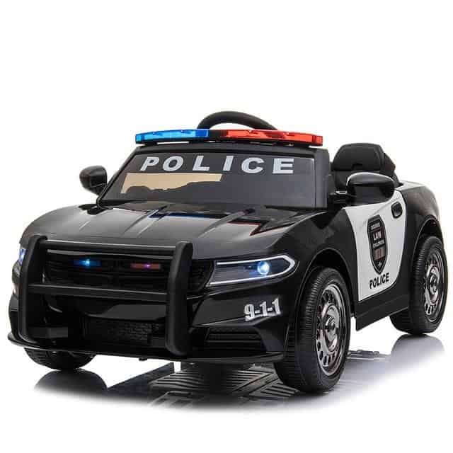 Elbil Barn Vit Polis 2 Platser
